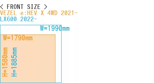 #VEZEL e:HEV X 4WD 2021- + LX600 2022-